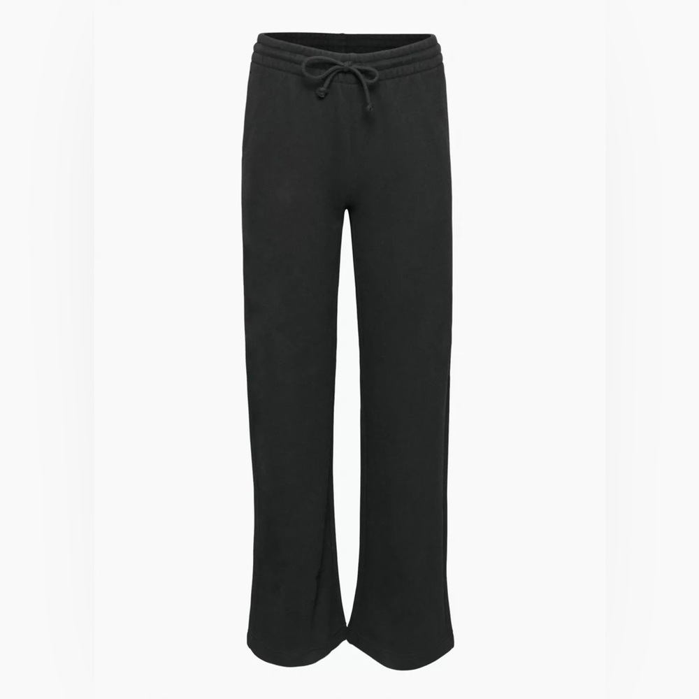 BLACK ARITZIA WIDE LEG SWEATPANTS